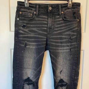 American Eagle RippeD Slim-Fit Jeans - 30